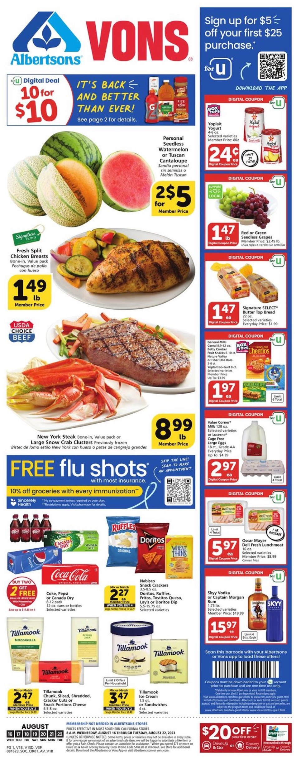 Vons Weekly Ad