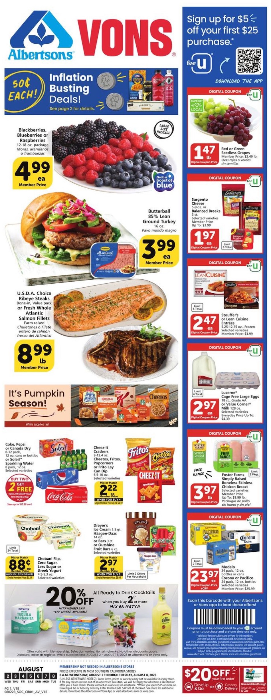 Vons Weekly Ad Aug 2 - 8, 2023 | WeeklyAds2