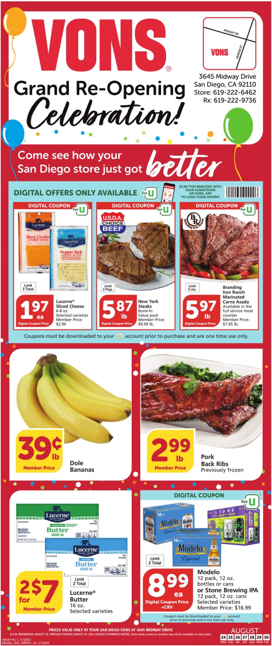 Vons Weekly Ad