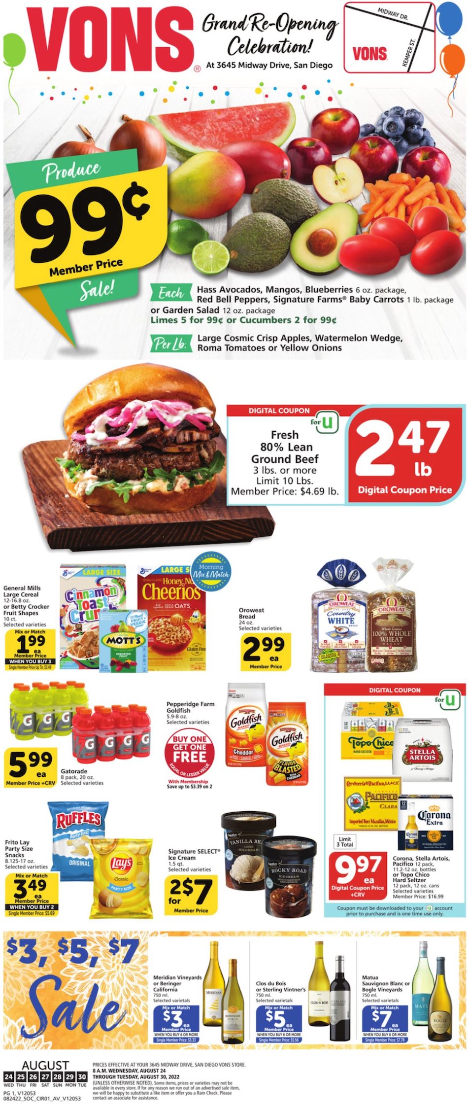 Vons Weekly Ad page 3