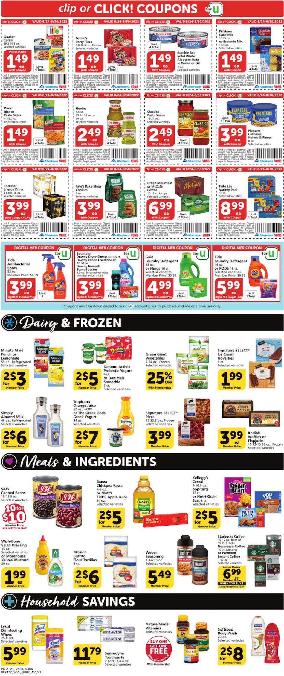 Vons Weekly Ad page 4