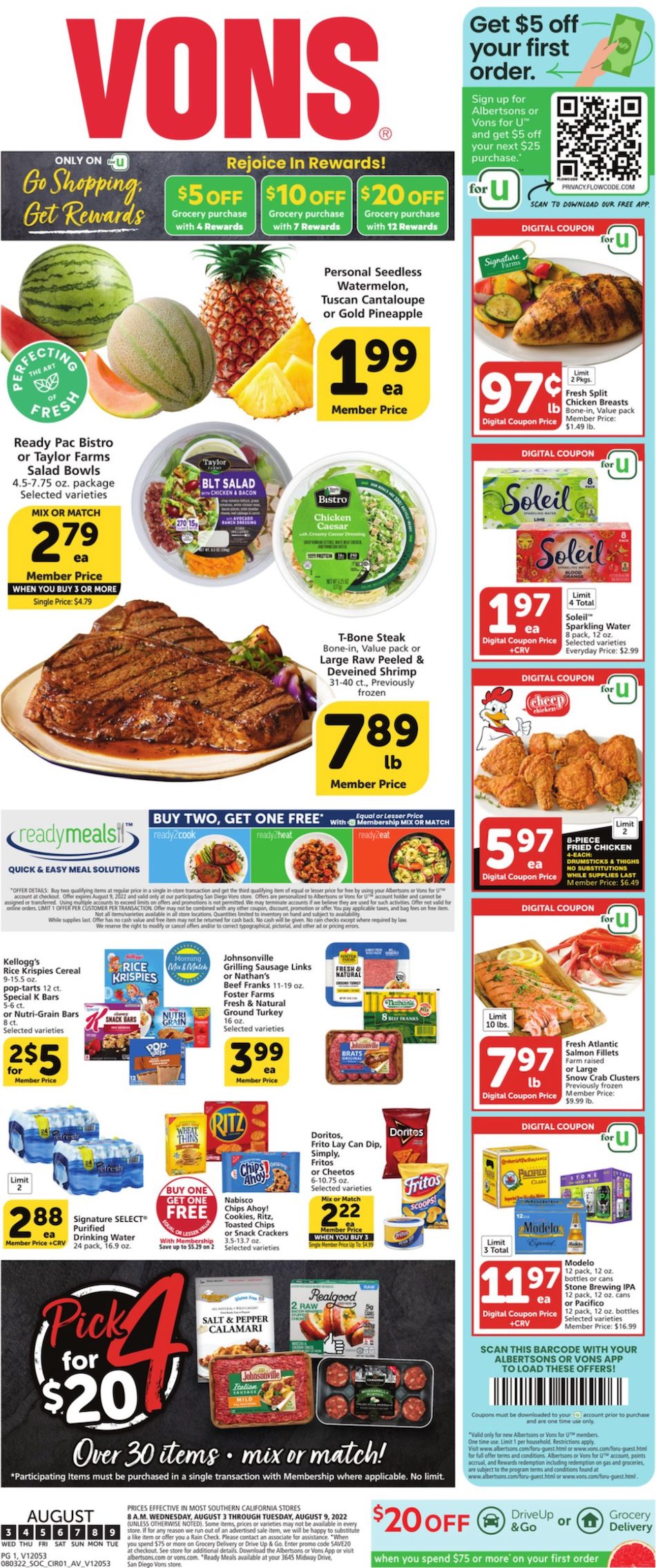 Vons Weekly Ad