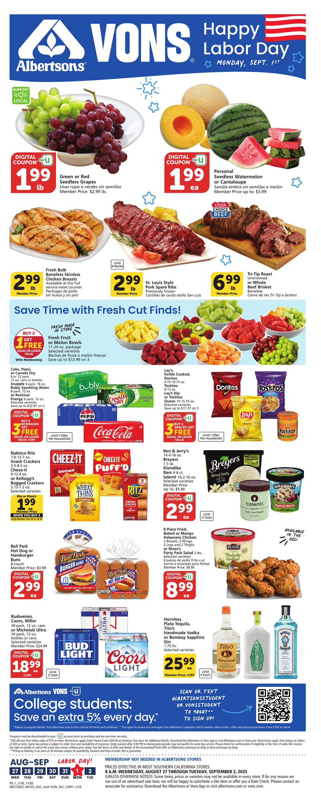 Vons Weekly Ad