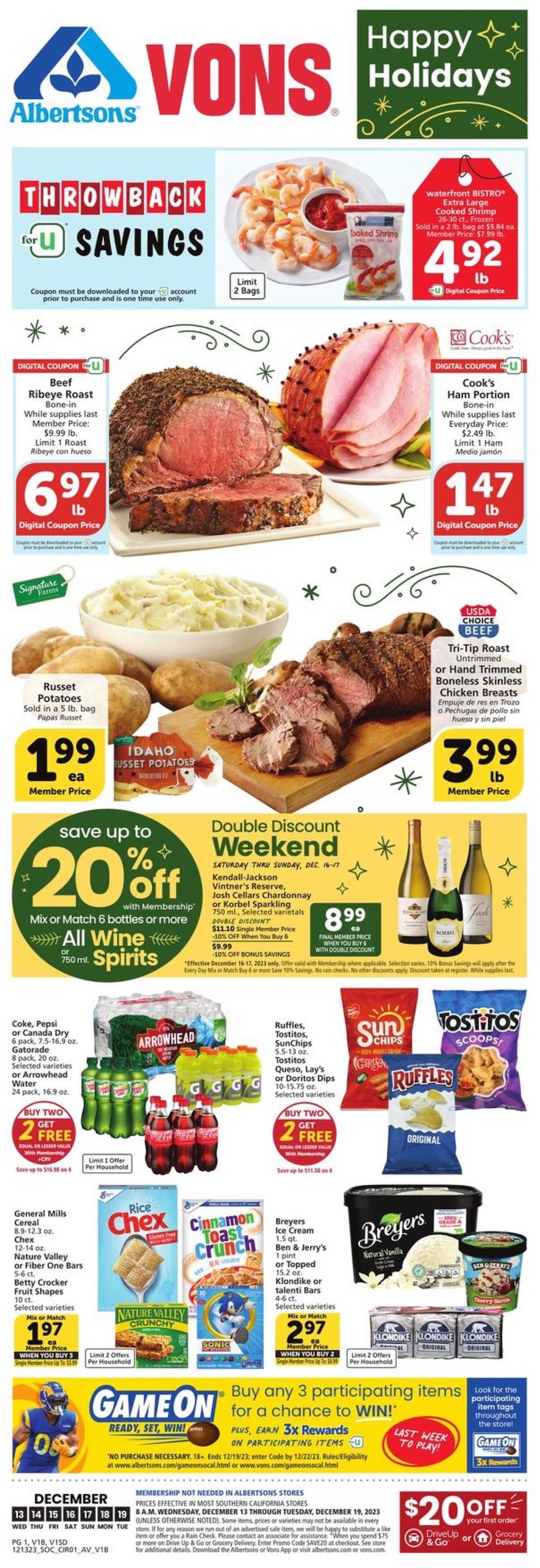 Vons Weekly Ad