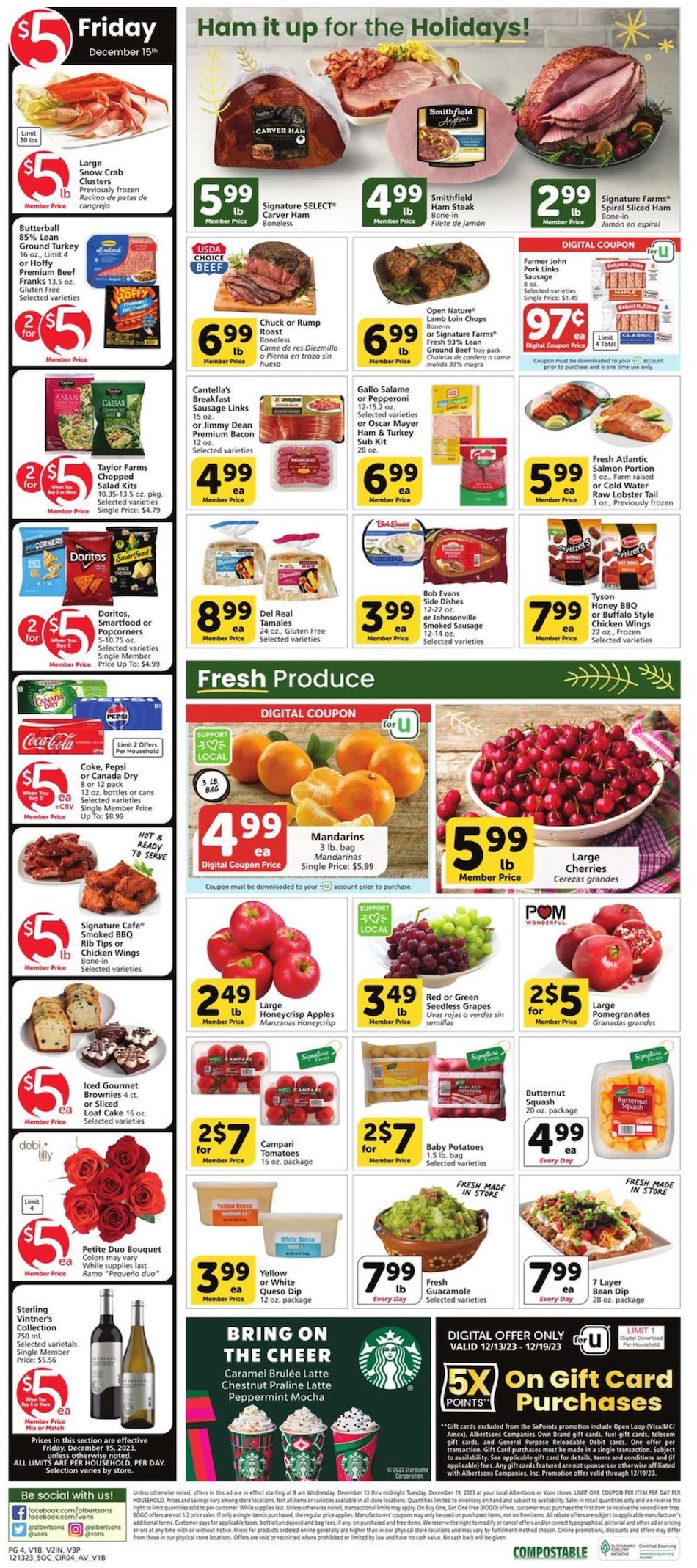 Vons Weekly Ad page 3