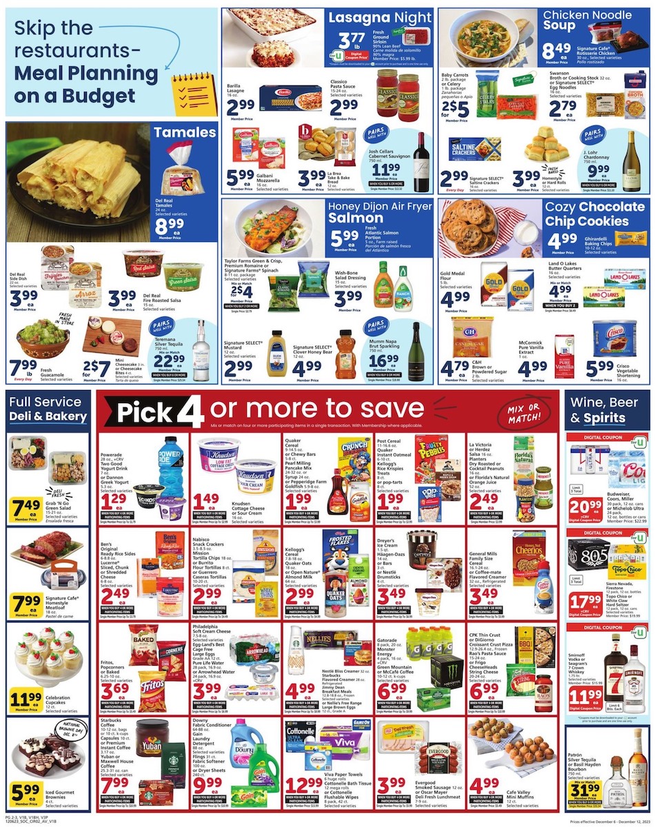 Vons Weekly Ad Dec 6 - 12, 2023 | WeeklyAds2