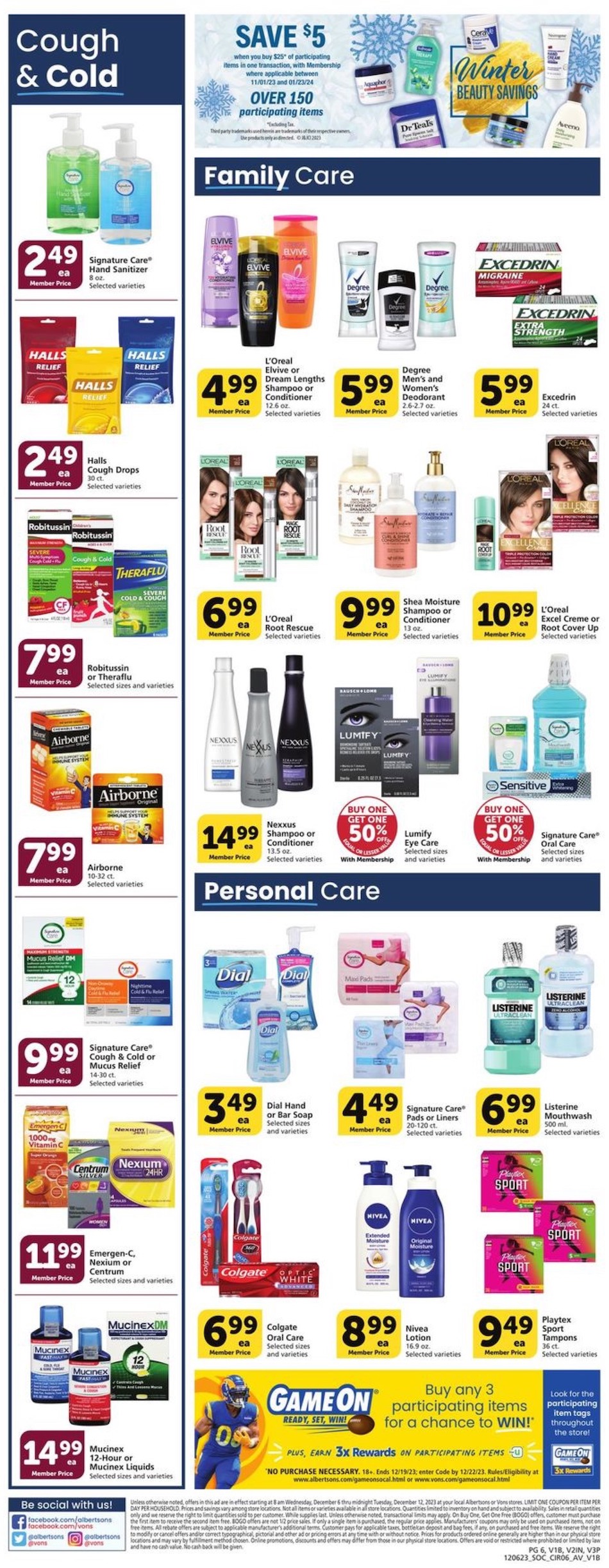Vons Weekly Ad Dec 6 - 12, 2023 | WeeklyAds2