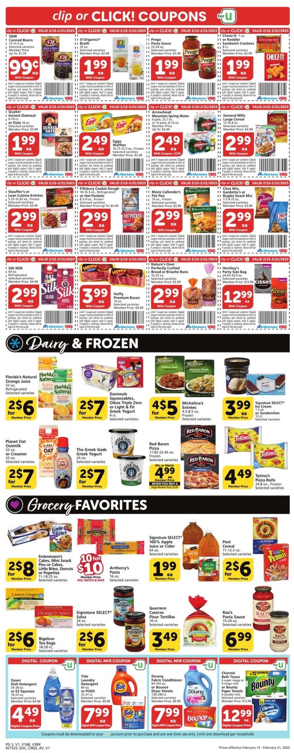 Vons Weekly Ad