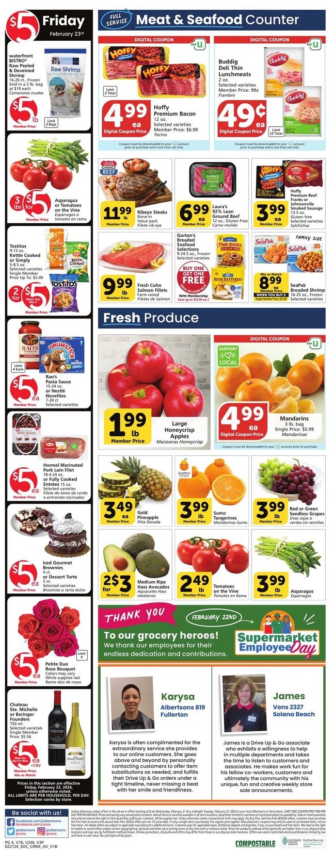 Vons Weekly Ad page 3