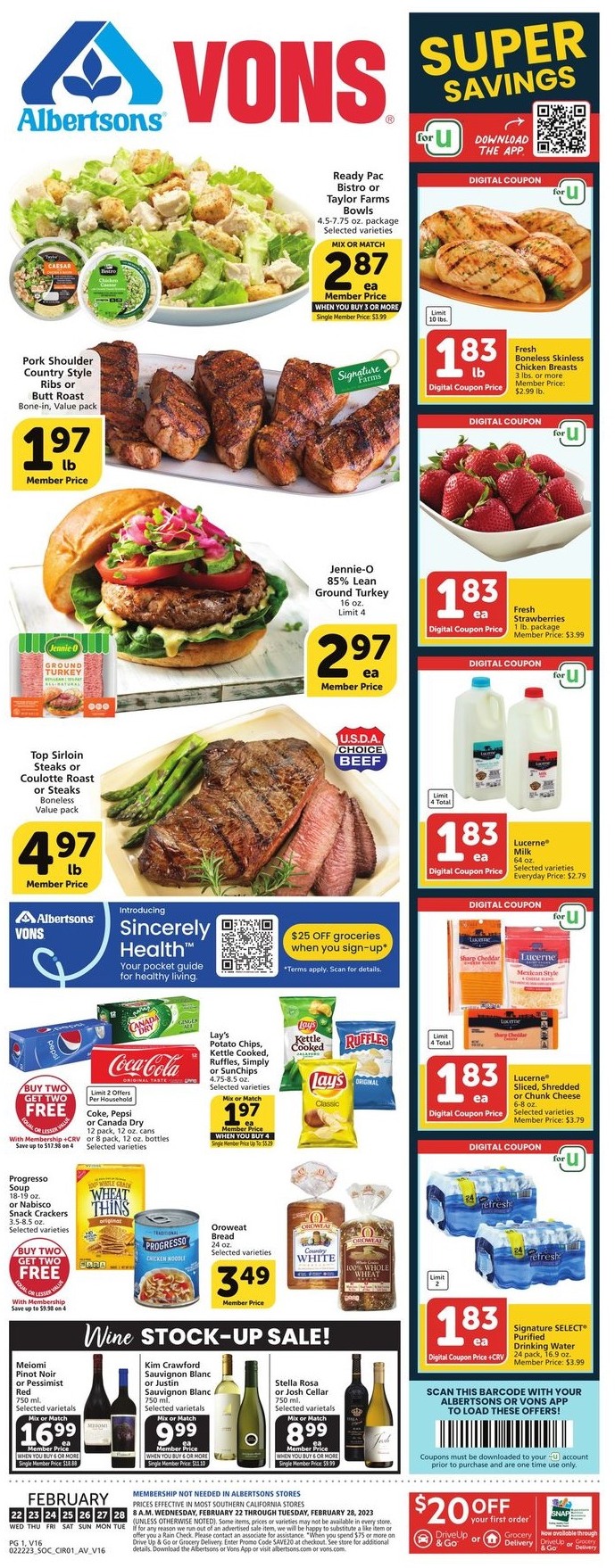 Vons Weekly Ad