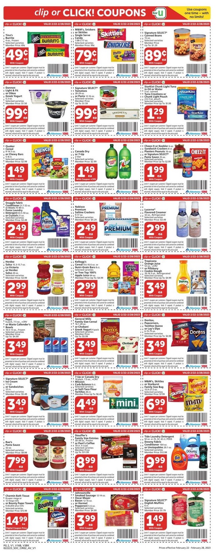 Vons Weekly Ad