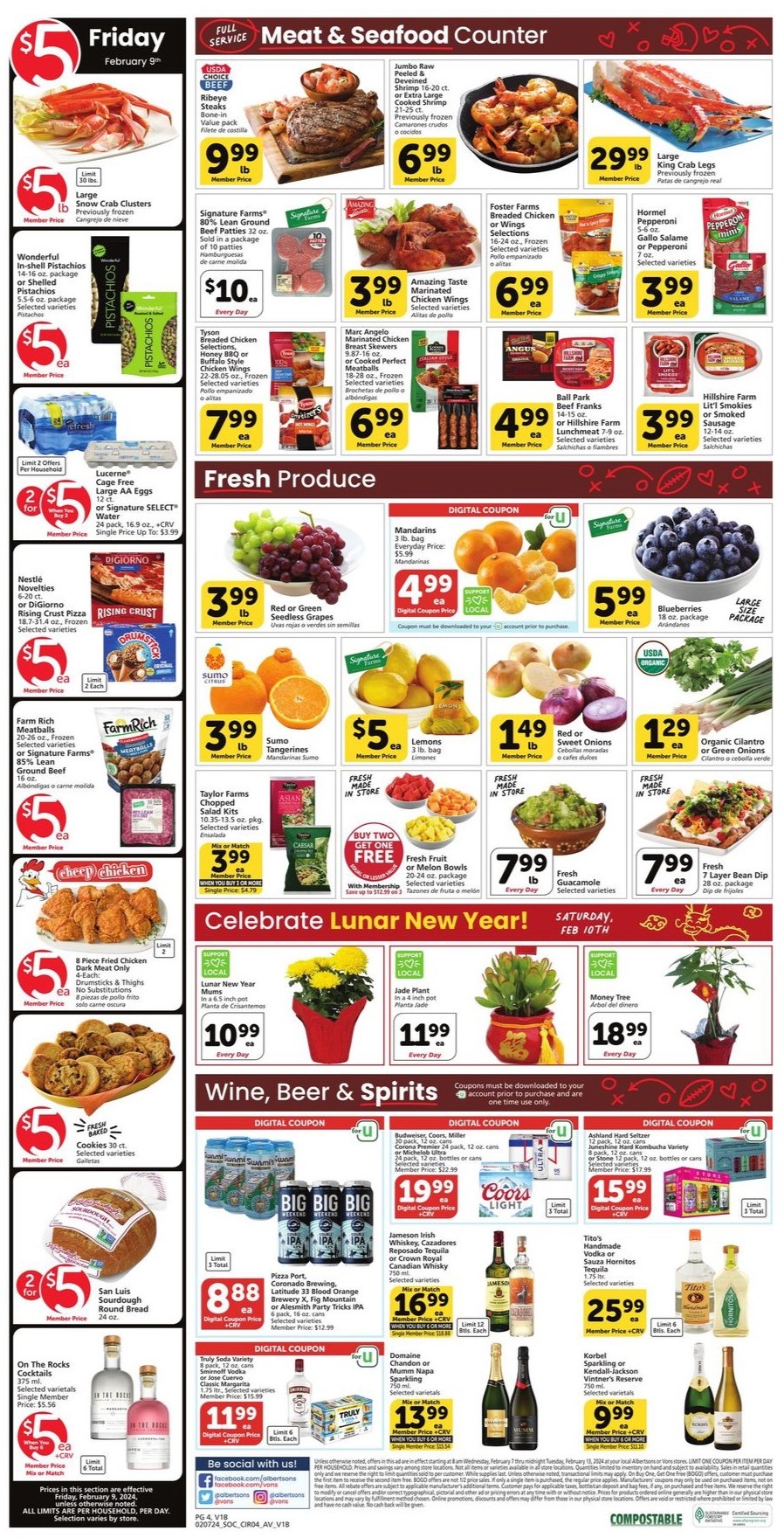 Vons Weekly Ad Feb 7 - 13, 2024 | WeeklyAds2