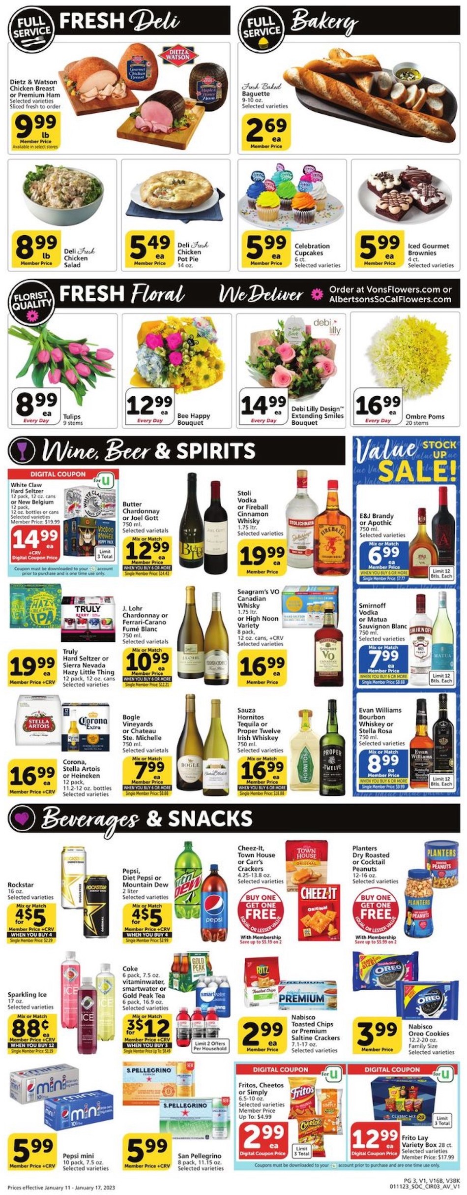 Vons Weekly Ad page 3