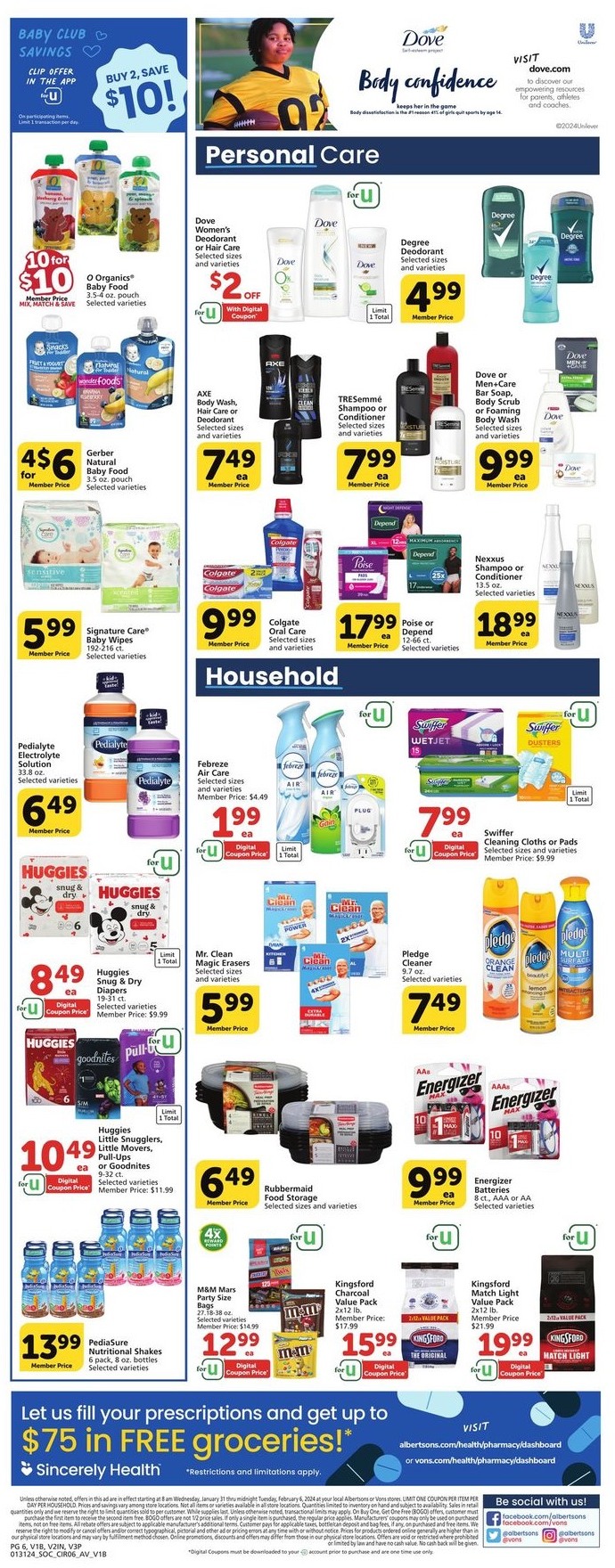 Vons Weekly Ad Jan 31 - Feb 6, 2024 | WeeklyAds2