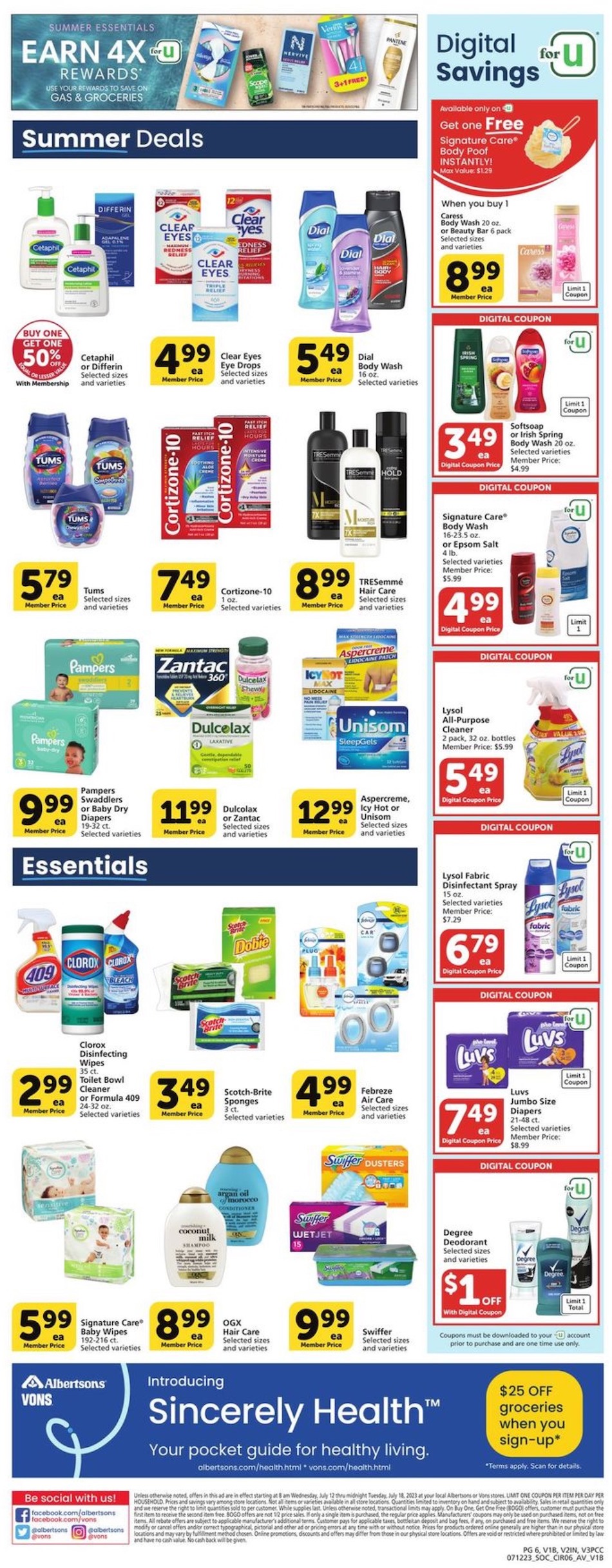 Vons Weekly Ad Jul 12 - 18, 2023 | WeeklyAds2