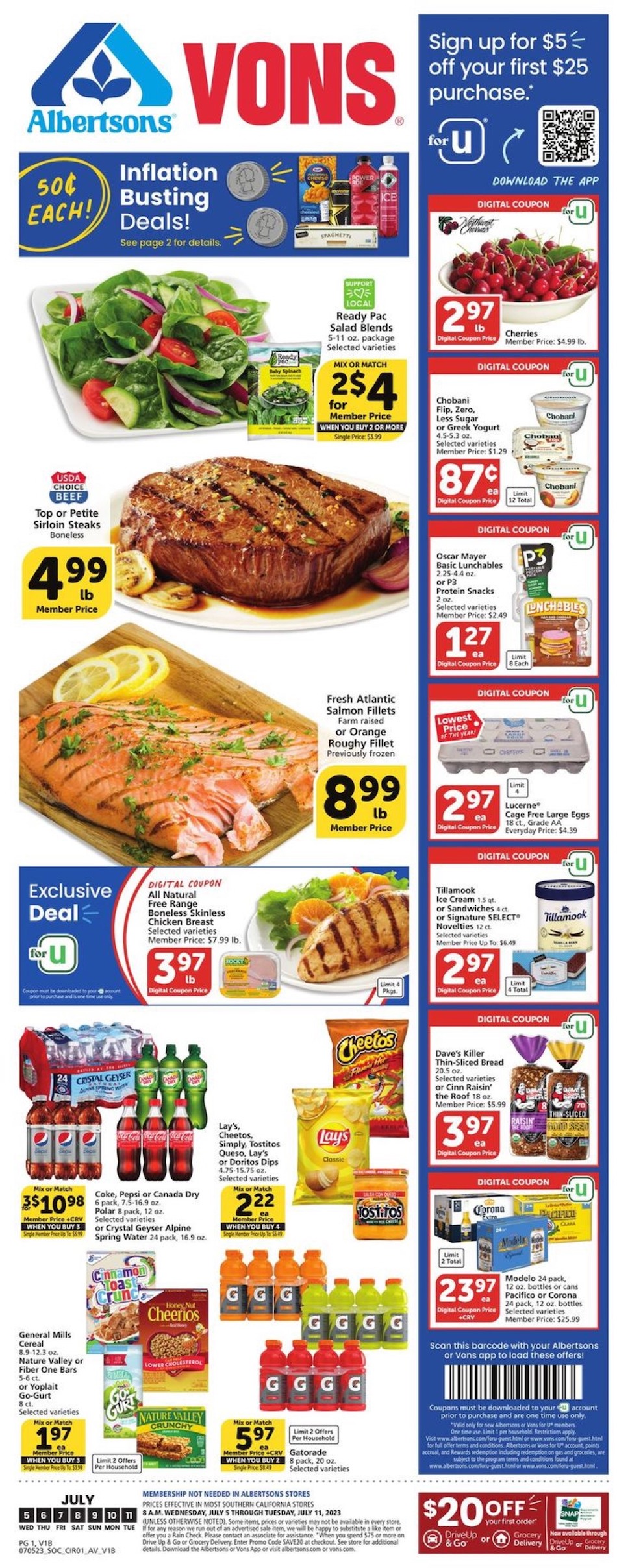 Vons Weekly Ad Jul 5 - 11, 2023 | WeeklyAds2