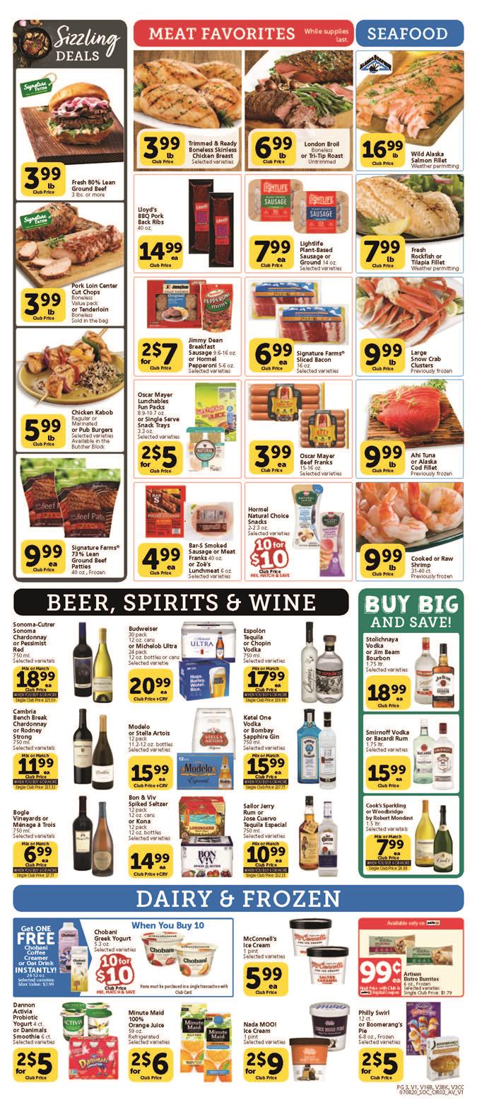 Vons Weekly Ad page 3