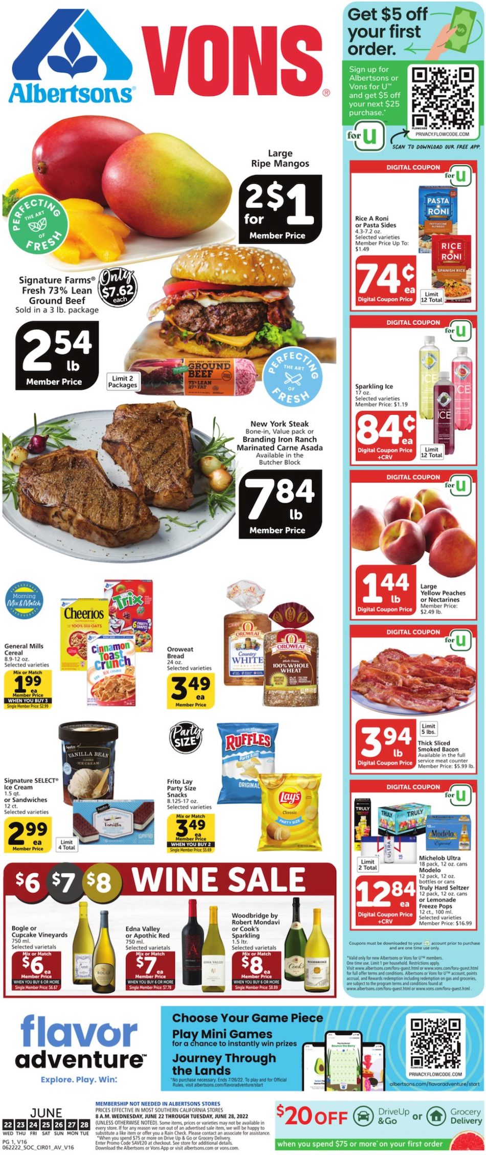 Vons Weekly Ad