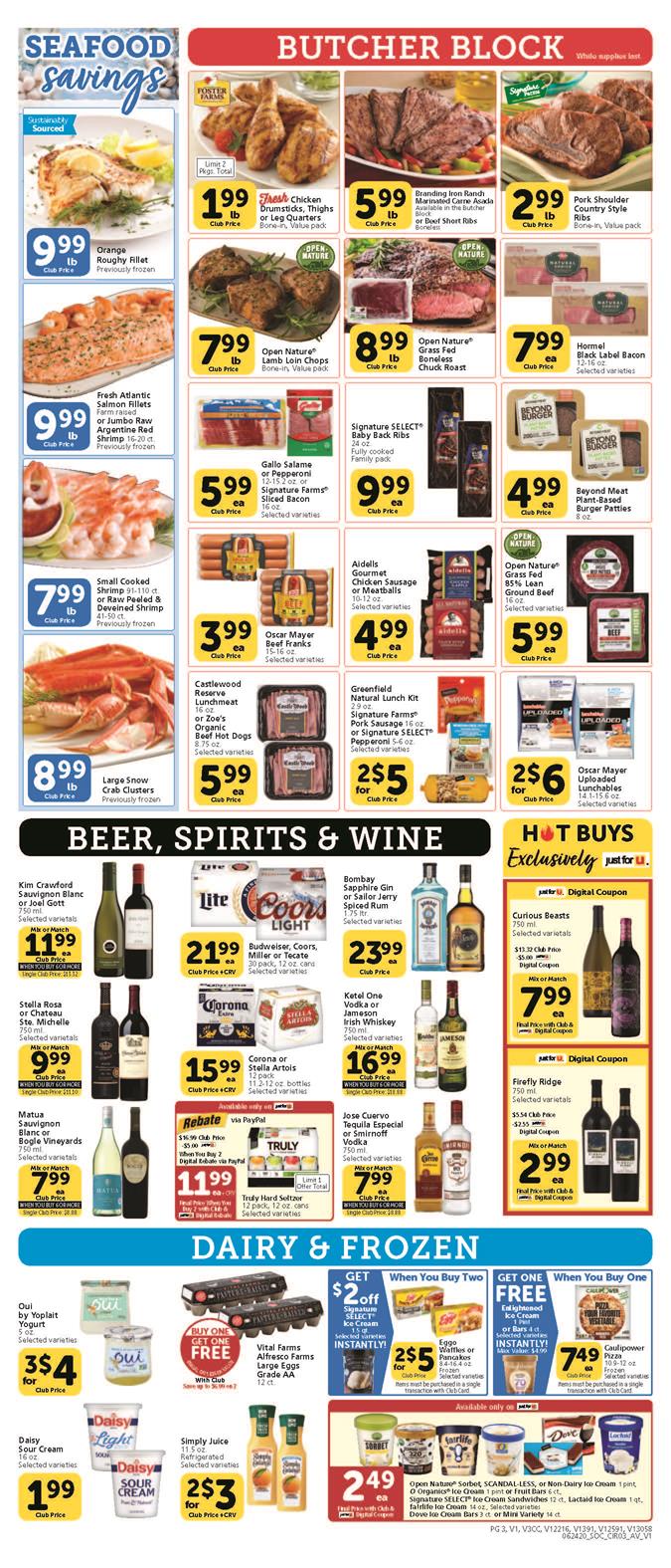 Vons Weekly Ad page 3