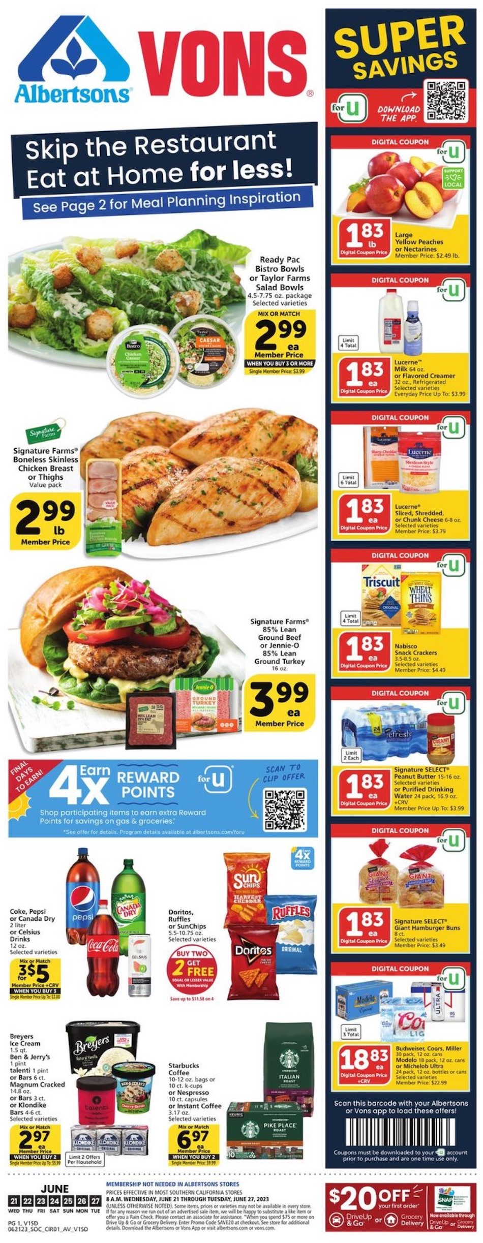 Vons Weekly Ad Jun 25 - Jul 1, 2023 | WeeklyAds2