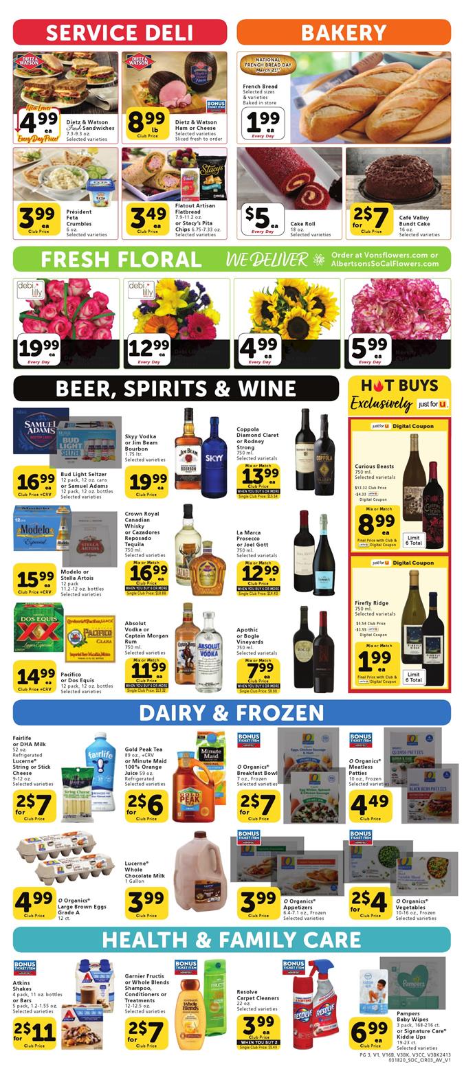 Vons Weekly Ad page 4
