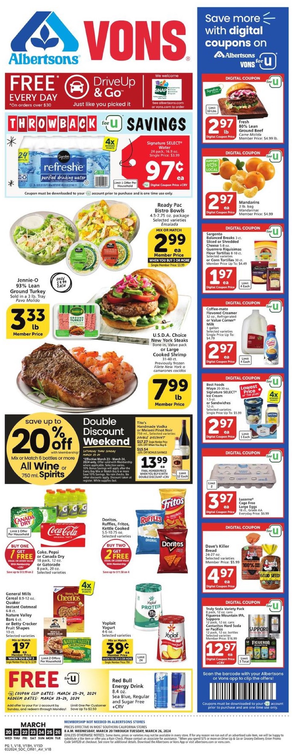 Vons Weekly Ad Mar 20 - 26, 2024 | WeeklyAds2