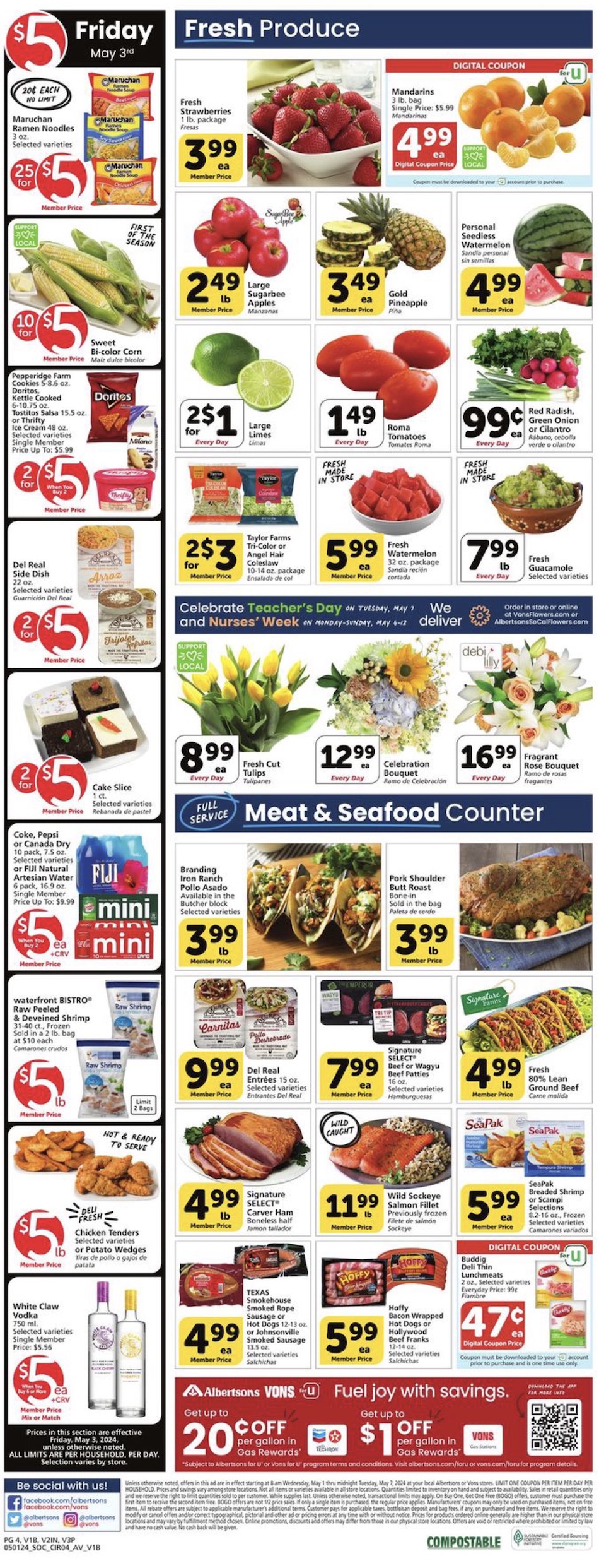 Vons Weekly Ad page 3