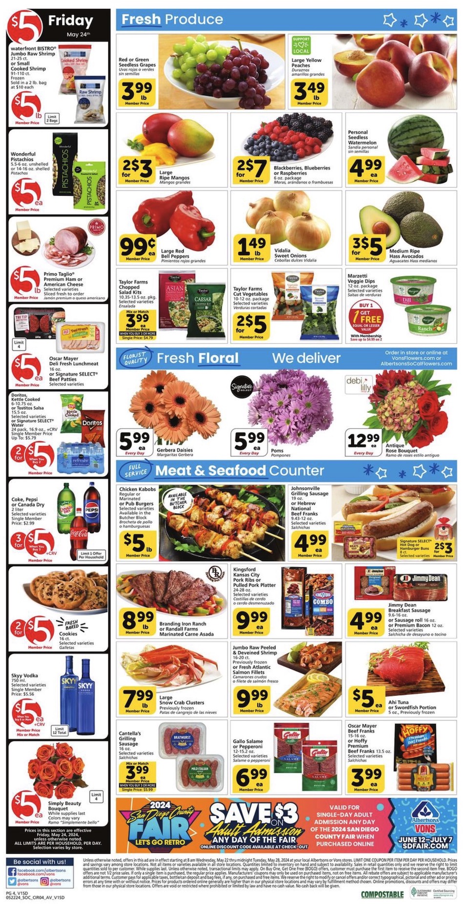 Vons Weekly Ad page 3