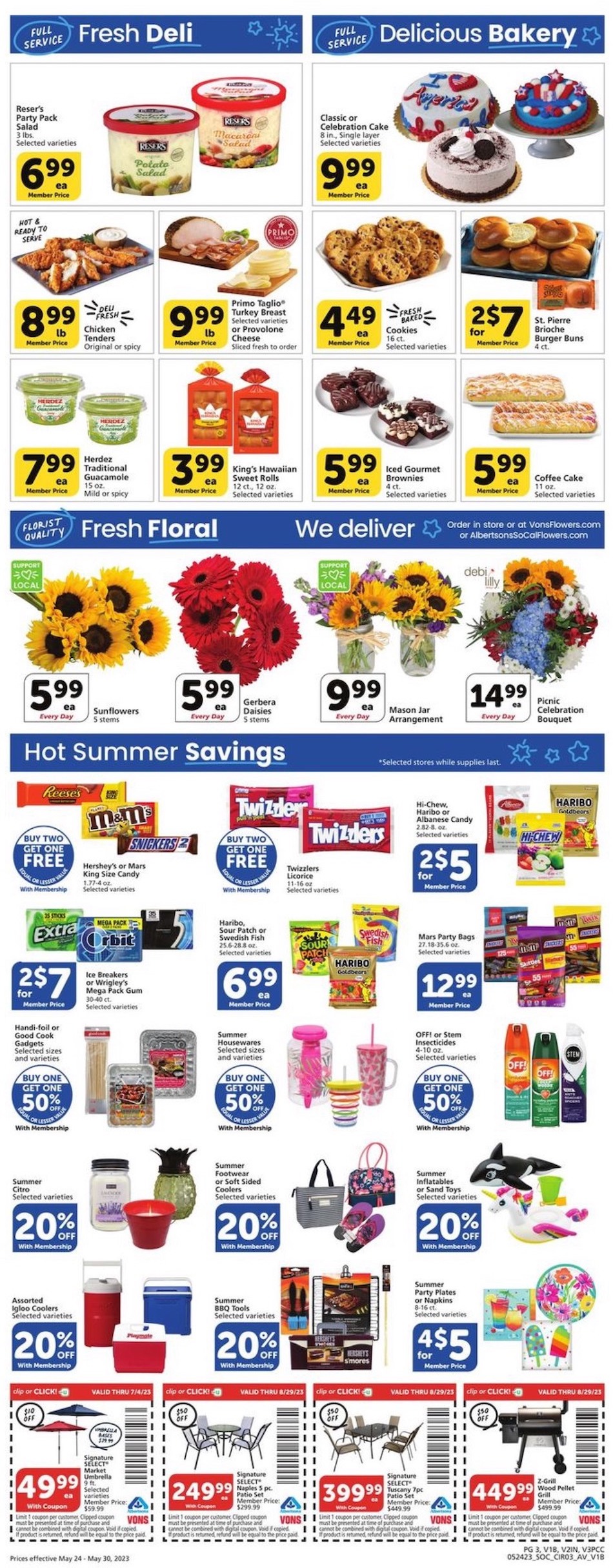 Vons Weekly Ad page 3