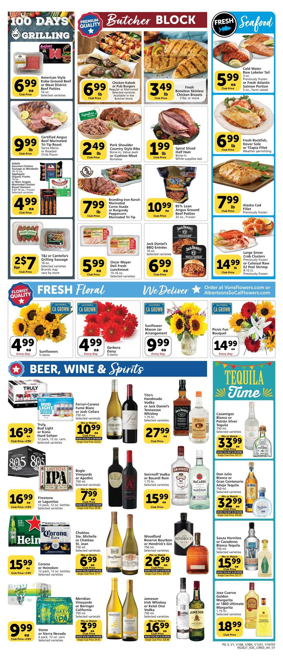 Vons Weekly Ad page 3