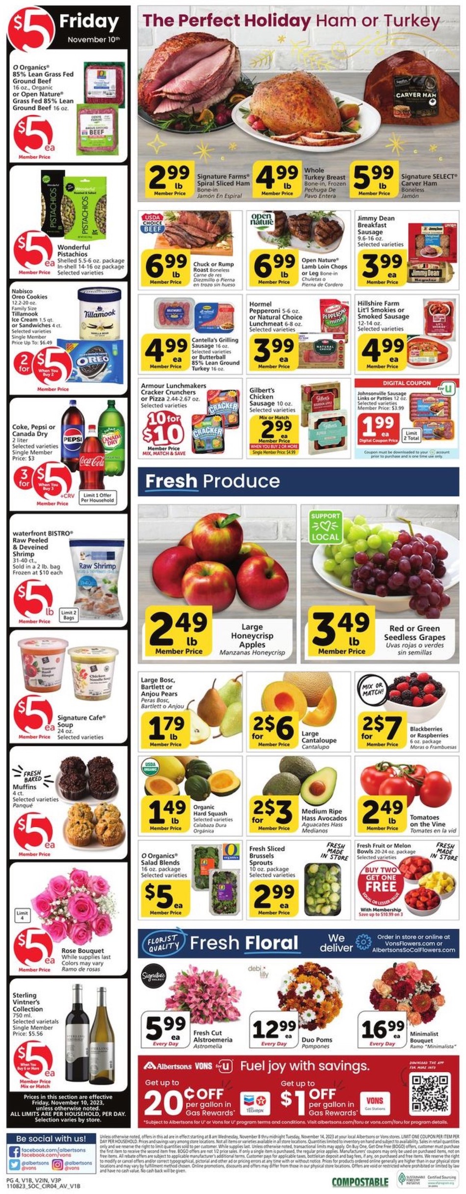 Vons Weekly Ad page 3