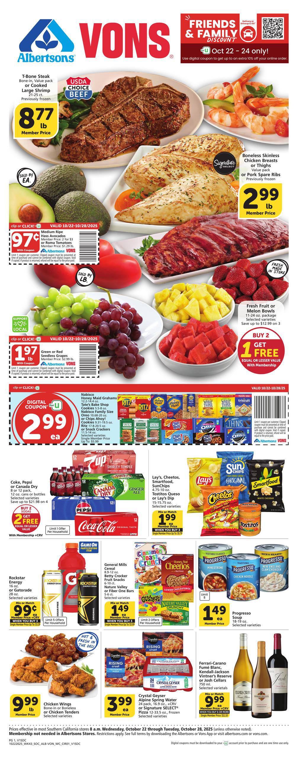 Vons Weekly Ad