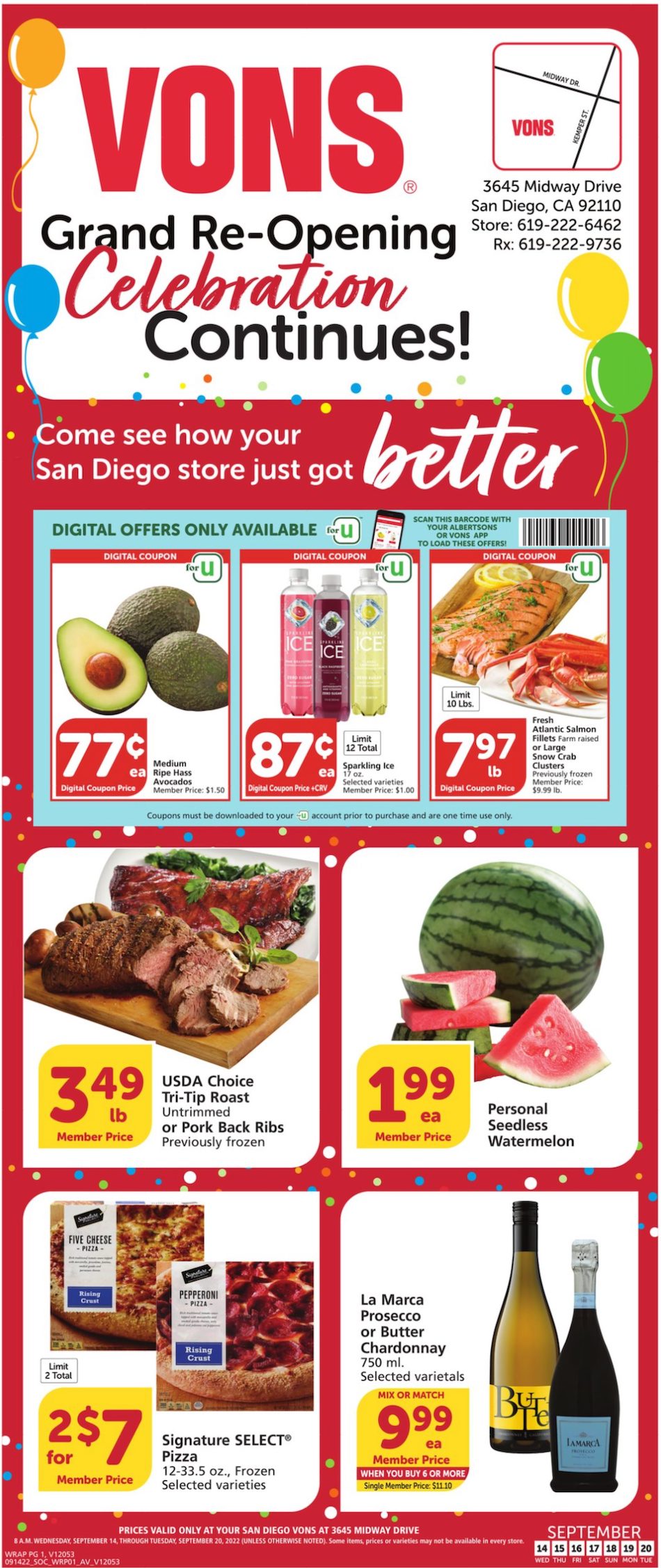 Vons Weekly Ad Sep 14 - 20, 2022 | WeeklyAds2