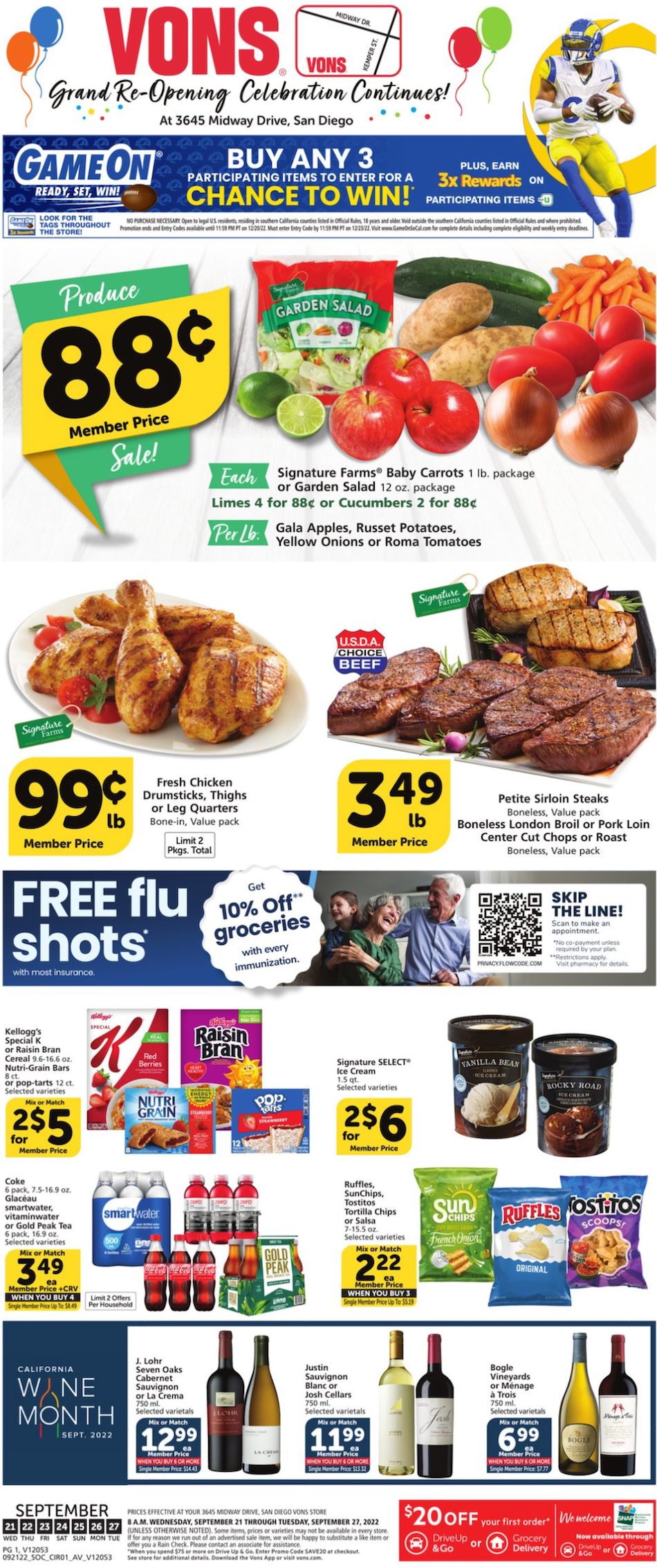 Vons Weekly Ad