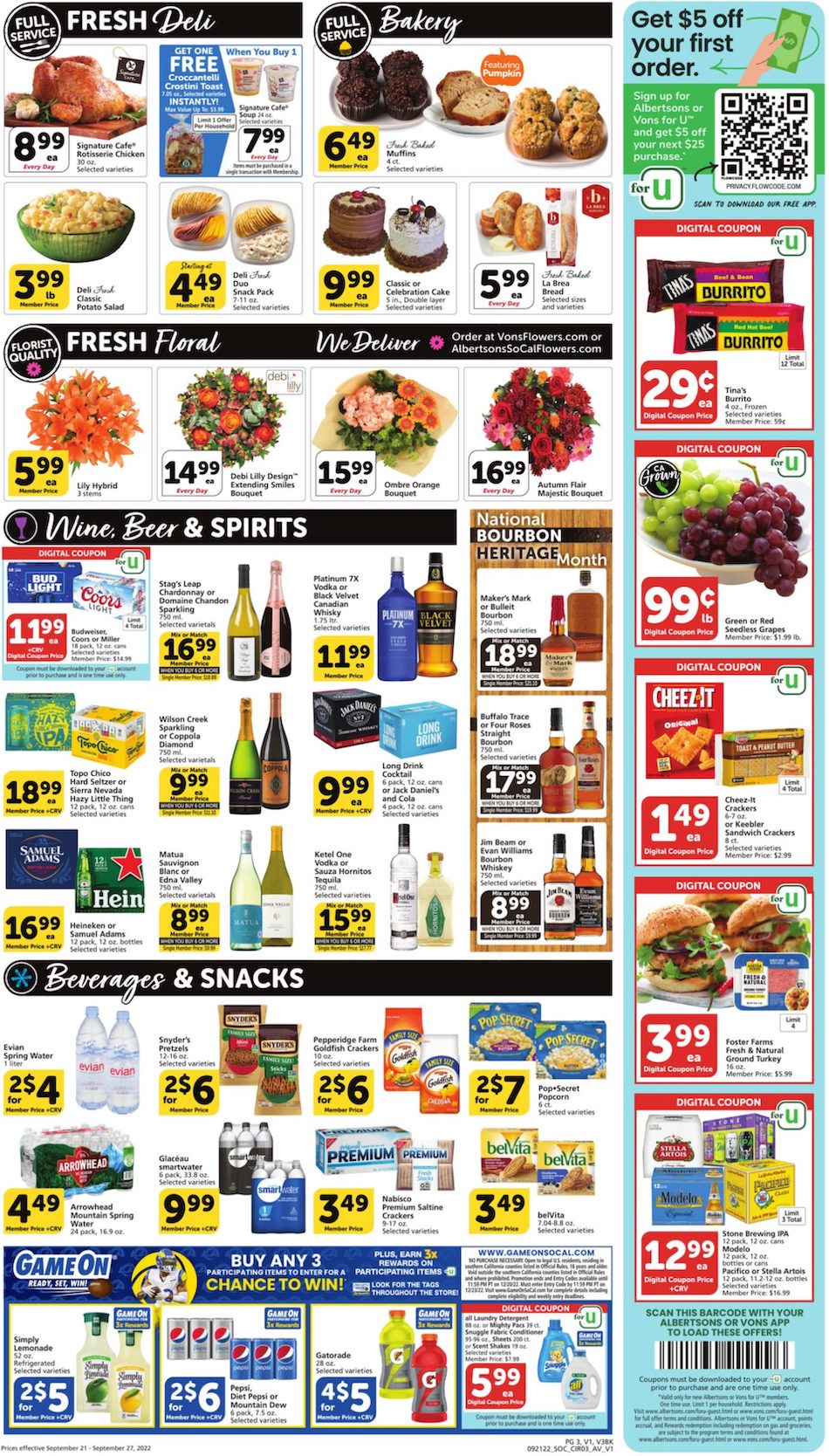 Vons Weekly Ad page 3