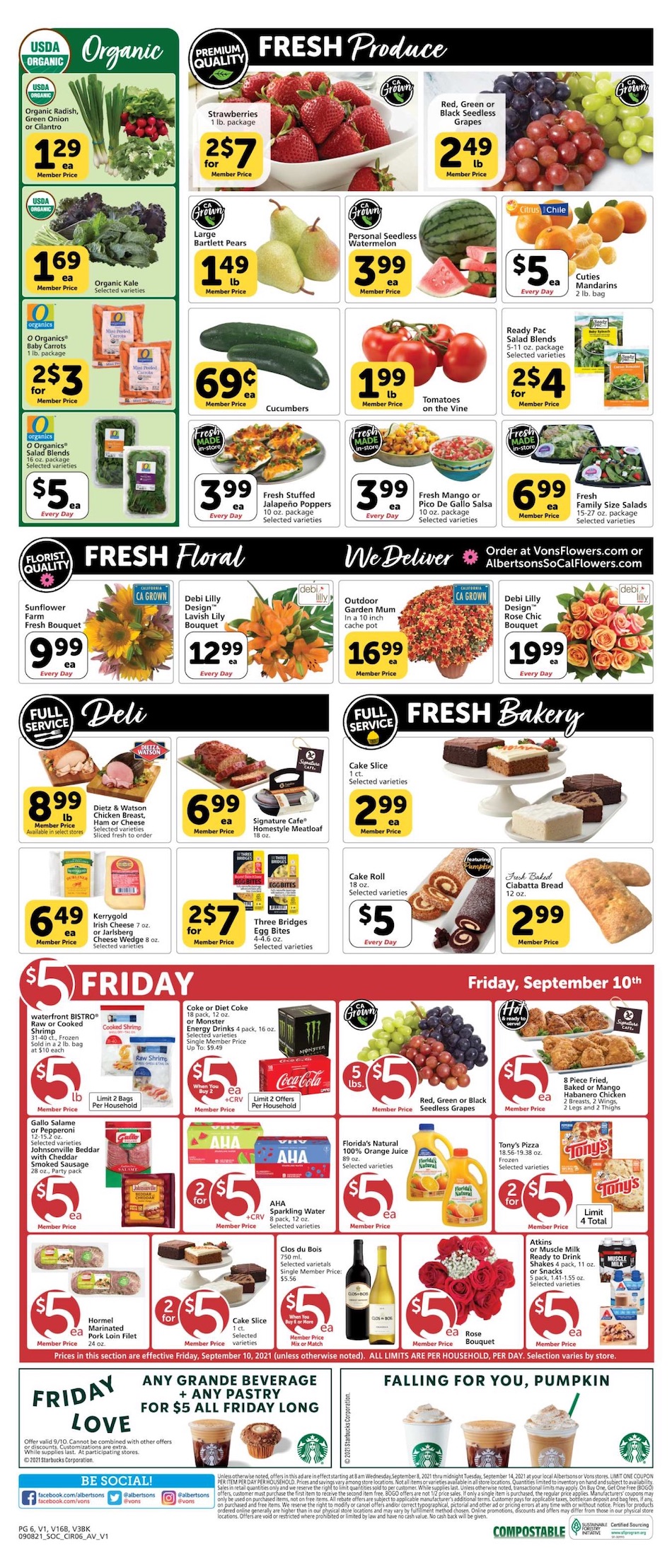 Vons Weekly Ad Sep 8 - 14, 2021 | WeeklyAds2