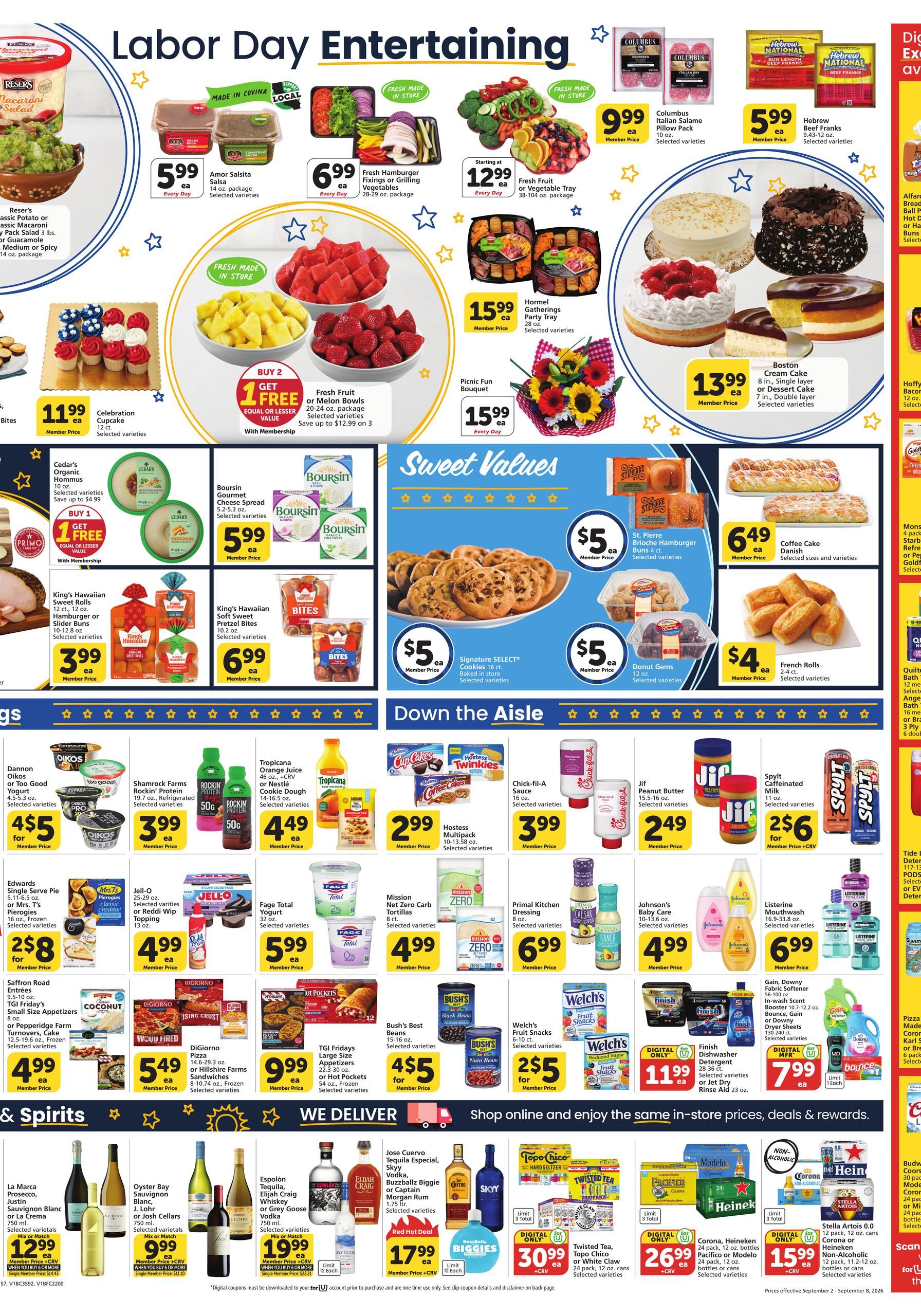 Vons Weekly Ad September 2 - 8, 2026 page 3