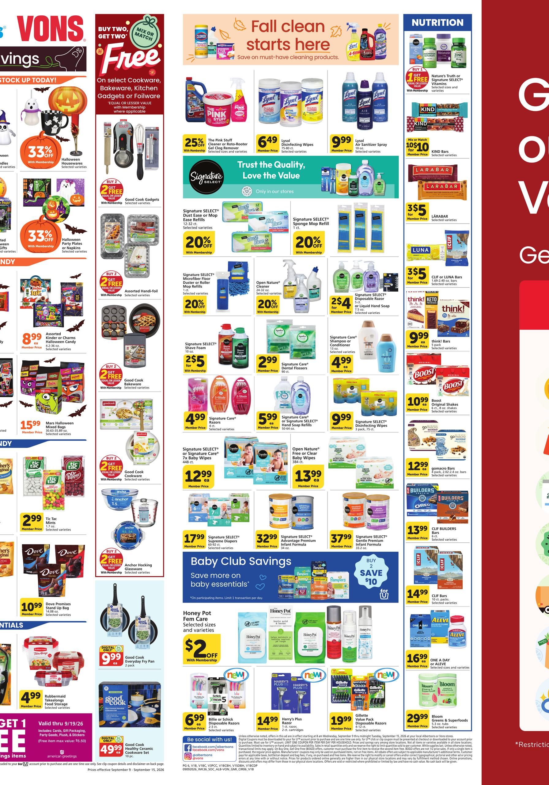 Vons Weekly Ad September 9 - 15, 2026 page 4
