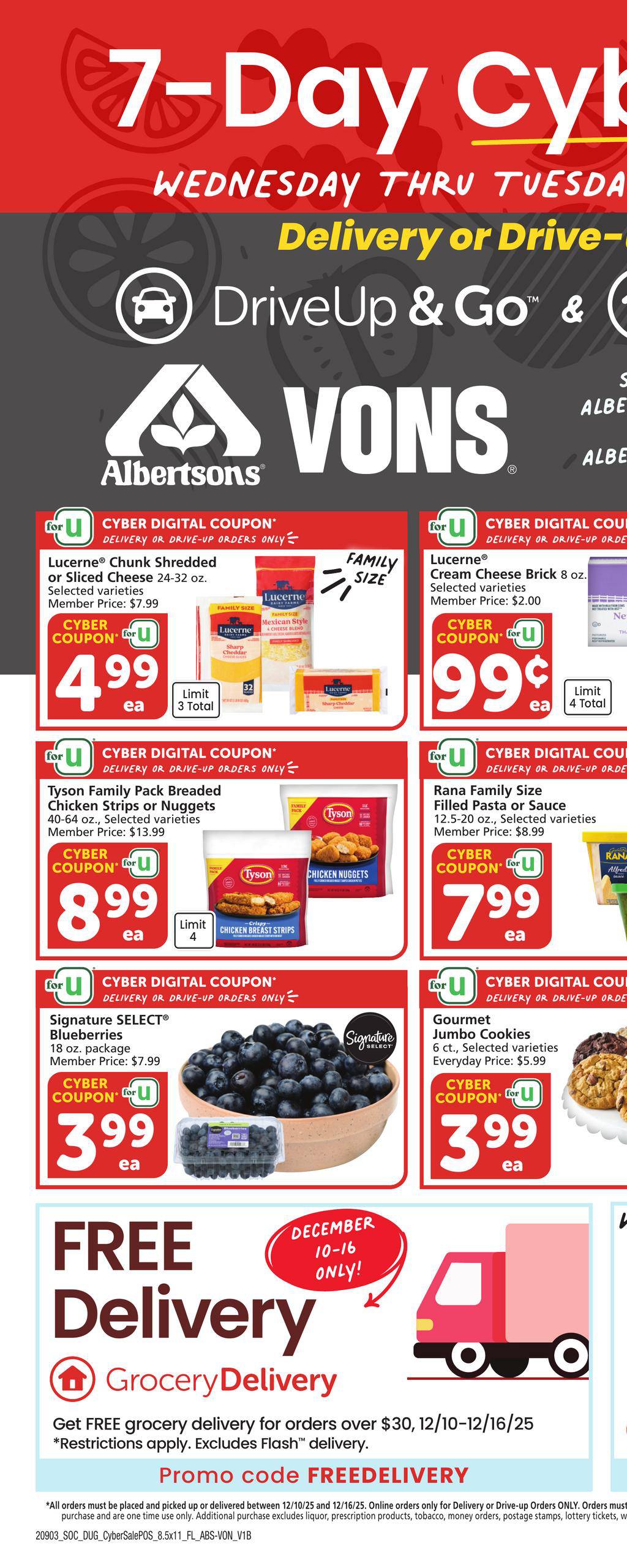 Vons Weekly Ad Specialty Publication December 10 - 16, 2025 | WeeklyAds2