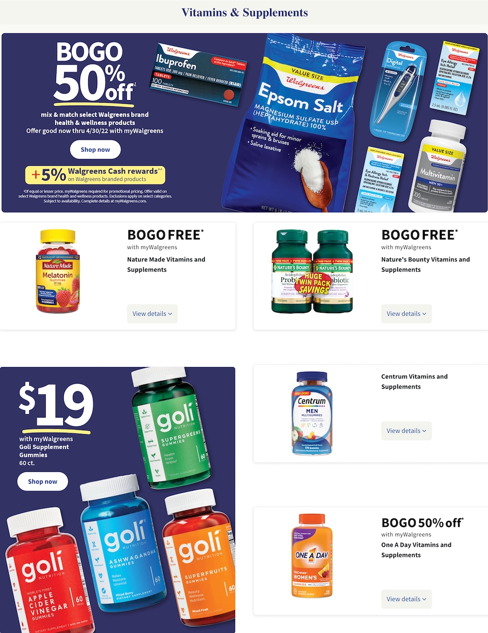 Walgreens Weekly Ad page 30