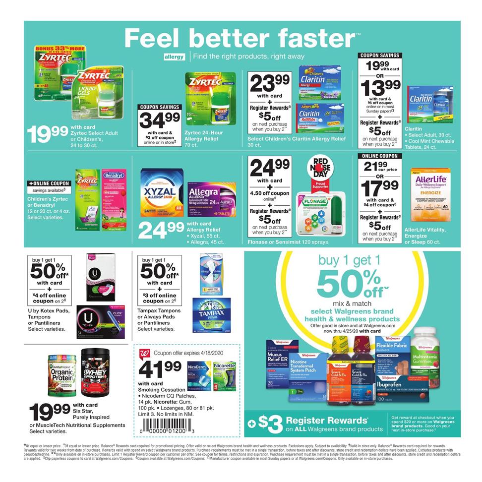 Walgreens Weekly Ad Apr 12 - 18, 2020 page 13