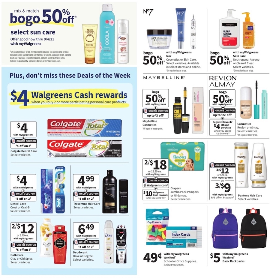 Walgreens Weekly Ad Aug 1 - 7, 2021 | WeeklyAds2