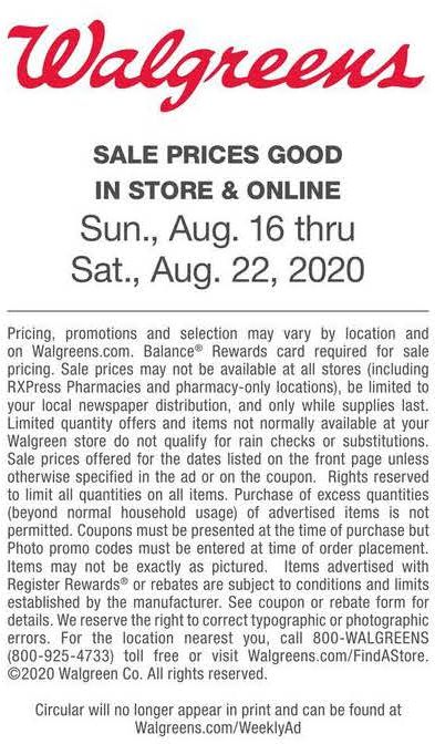 Walgreens Weekly Ad page 25