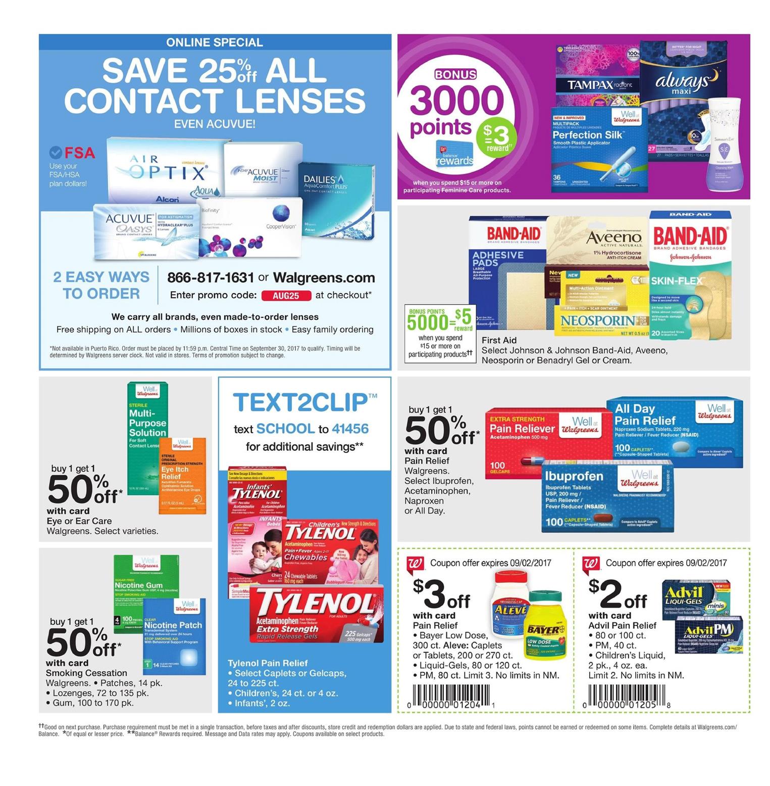 Walgreens Weekly Ad August 27 - September 2 2017 | WeeklyAds2