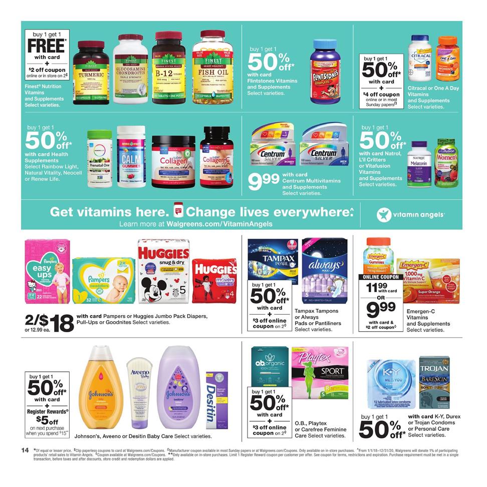 Walgreens Weekly Ad Dec 15 - 21, 2019 page 15