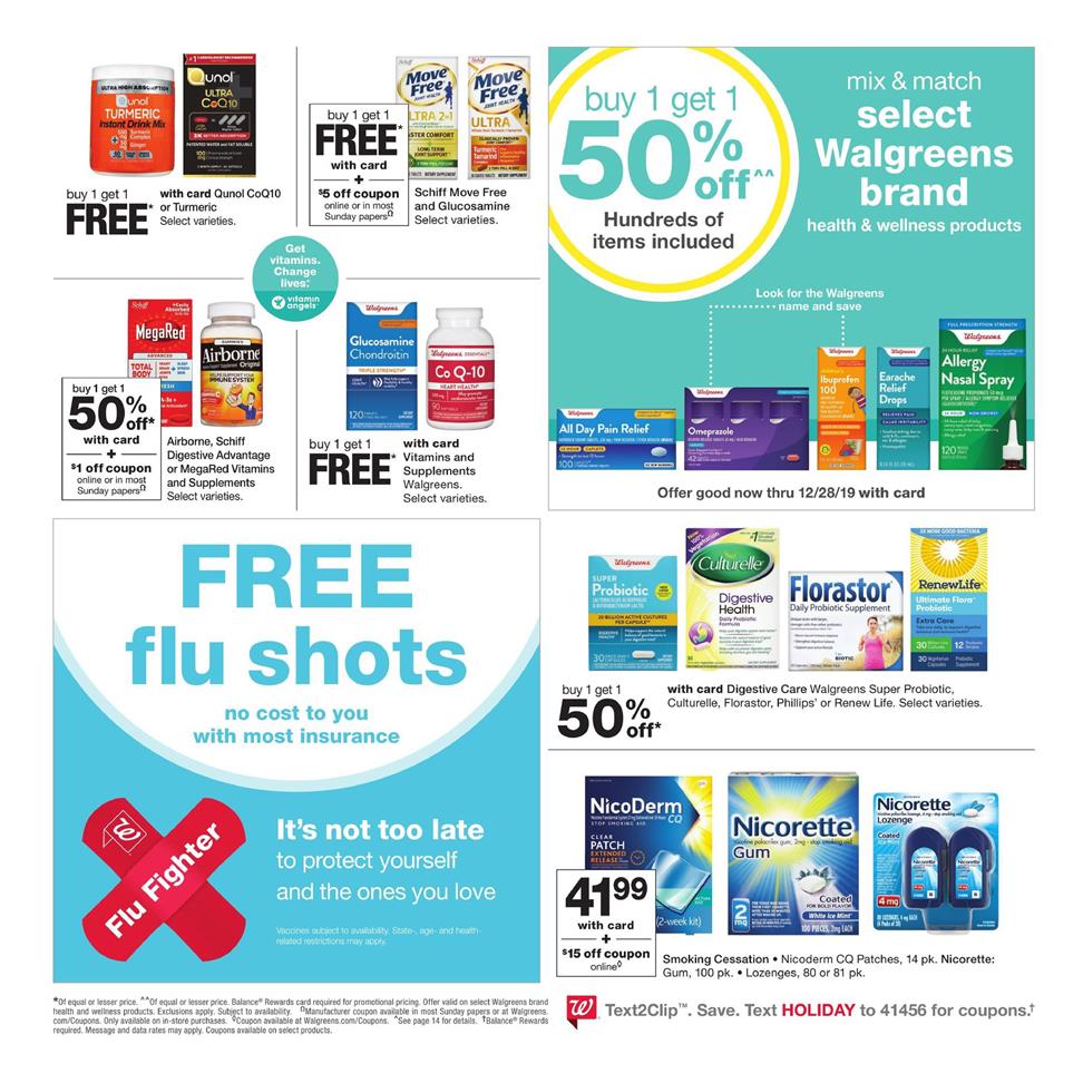 Walgreens Weekly Ad Dec 15 - 21, 2019 page 16