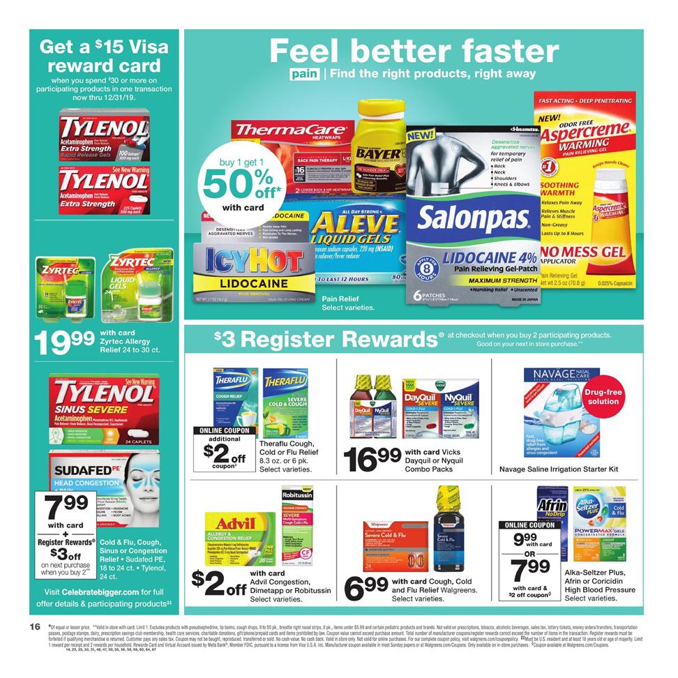 Walgreens Weekly Ad Dec 15 - 21, 2019 page 17