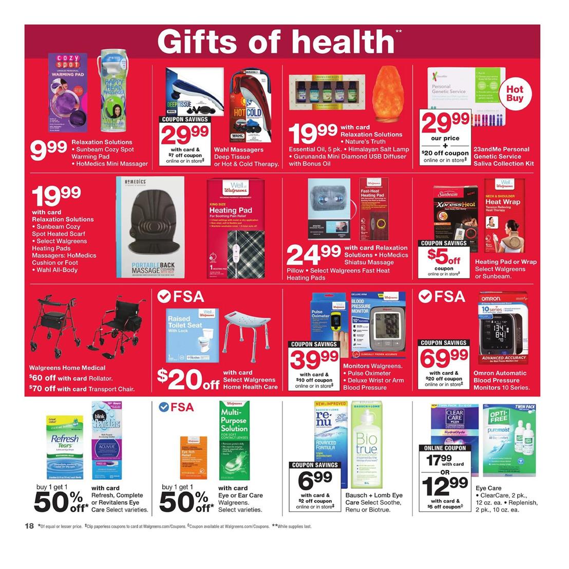 Walgreens Weekly Ad Dec 16 - 22, 2018 page 23