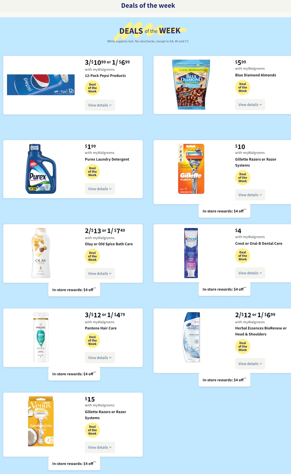 Walgreens Weekly Ad page 4