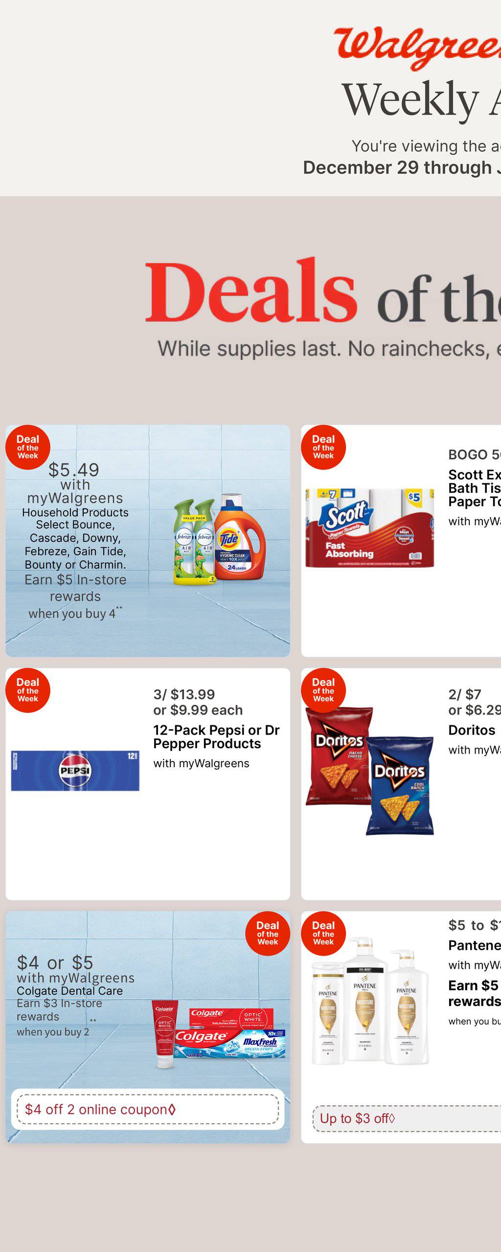Walgreens Weekly Ad